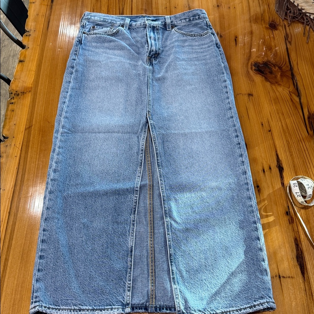 Womens Levi’s vintage Denim Maxi Skirt